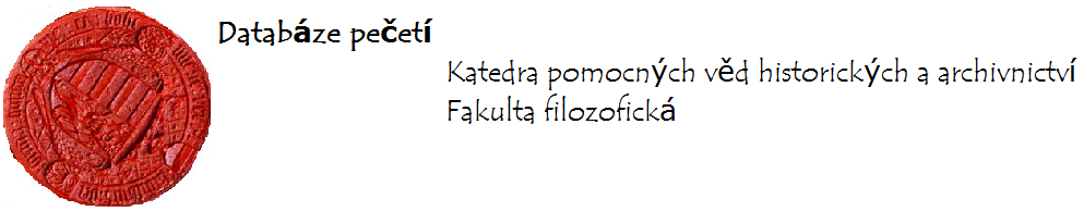 Databáze pečetí pro vybrané sbírky